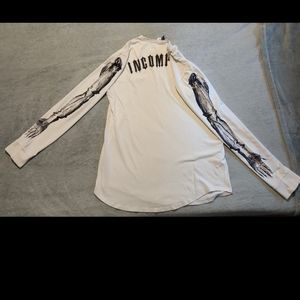 White long sleeve henneley shirt